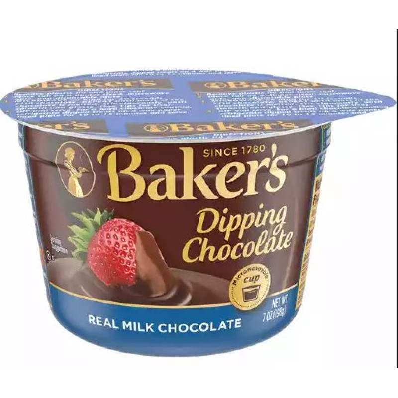 Baker's Dipping Chocolate - Real Milk Chocolate Baker's Dipping Chocolate - Real Milk Chocolate