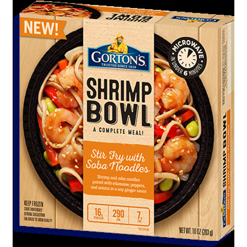 Gorton's Shrimp Bowl - Stir Fry with Soba Noodles Gorton's Shrimp Bowl - Stir Fry with Soba Noodles