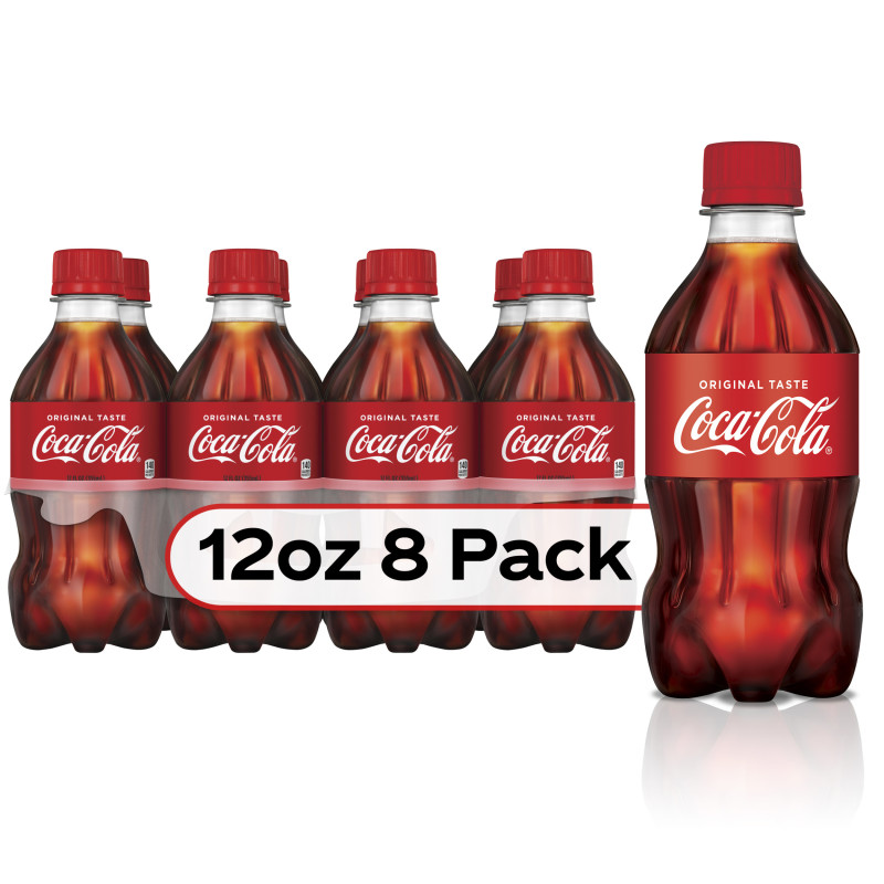 Coca-Cola Bottles, 12 fl oz, 8 Pack Coca-Cola Bottles, 12 fl oz, 8 Pack