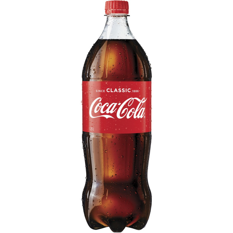 Coca-Cola Bottle, 1.25 Liters Coca-Cola Bottle, 1.25 Liters