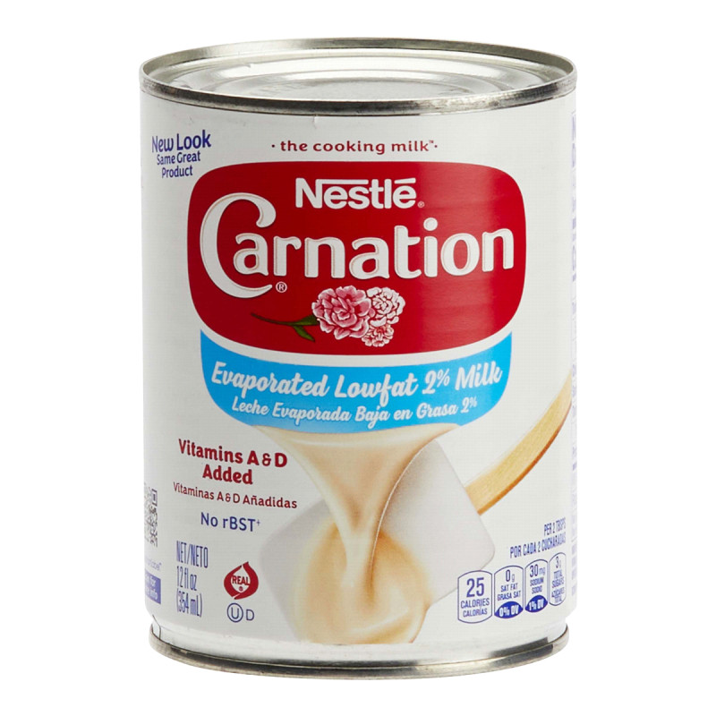 Carnation Lowfat 2% Evaporated Milk Carnation Lowfat 2% Evaporated Milk