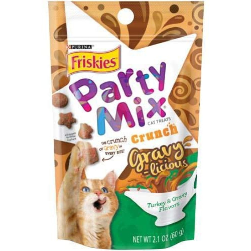 Purina Crunch Gravy-licious Turkey & Gravy Flavors 2.1 oz Purina Crunch Gravy-licious Turkey & Gravy Flavors 2.1 oz