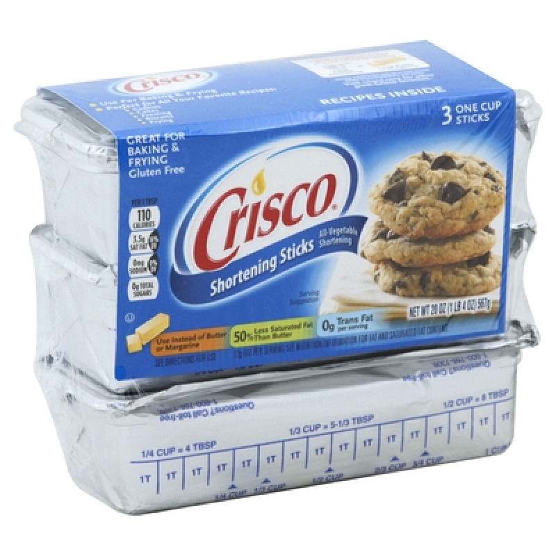 Crisco Baking Sticks - All-Vegetable Shortening Crisco Baking Sticks - All-Vegetable Shortening