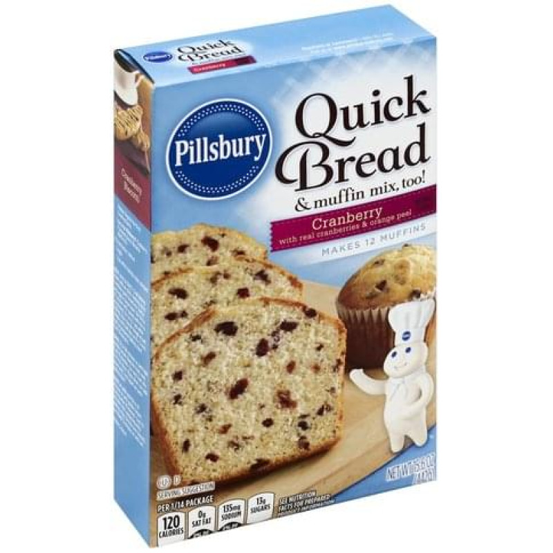 Pillsbury Quick Bread & Muffin Mix - Cranberry Pillsbury Quick Bread & Muffin Mix - Cranberry