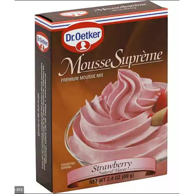 Dr. Oetker Strawberry Mousse Dr. Oetker Strawberry Mousse