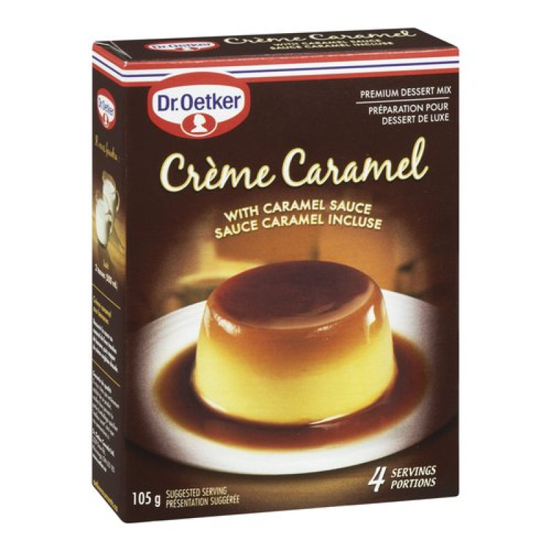 Dr. Oetker Flan - Creme Caramel With Caramel Sauce Dr. Oetker Flan - Creme Caramel With Caramel Sauce