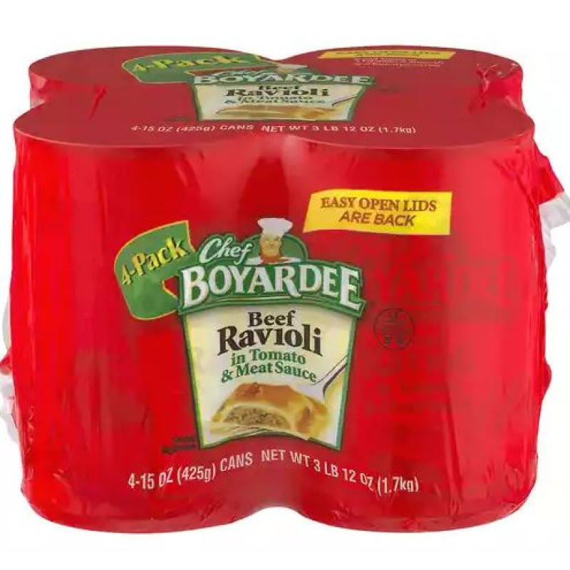 Chef Boyardee Beef Ravioli Chef Boyardee Beef Ravioli