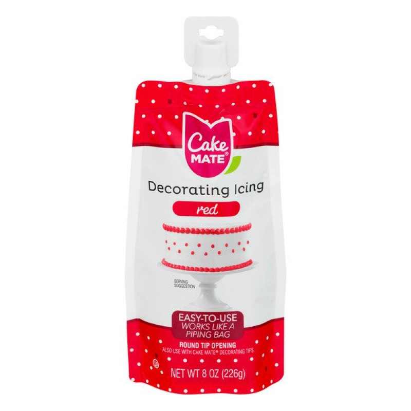 Cake Mate Decorating Icing - Red