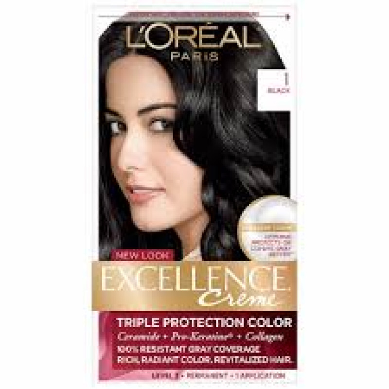 L'Oreal® Paris Black #1 Natural Hair Color L'Oreal® Paris Black #1 Natural Hair Color
