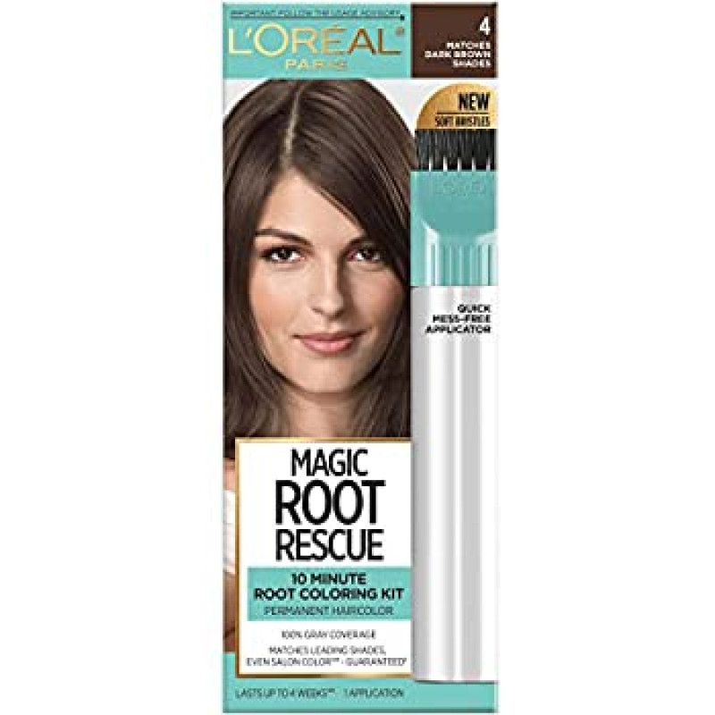 L'Oreal® Paris Dark Brown 10 Minute Root Coloring Kit L'Oreal® Paris Dark Brown 10 Minute Root Coloring Kit