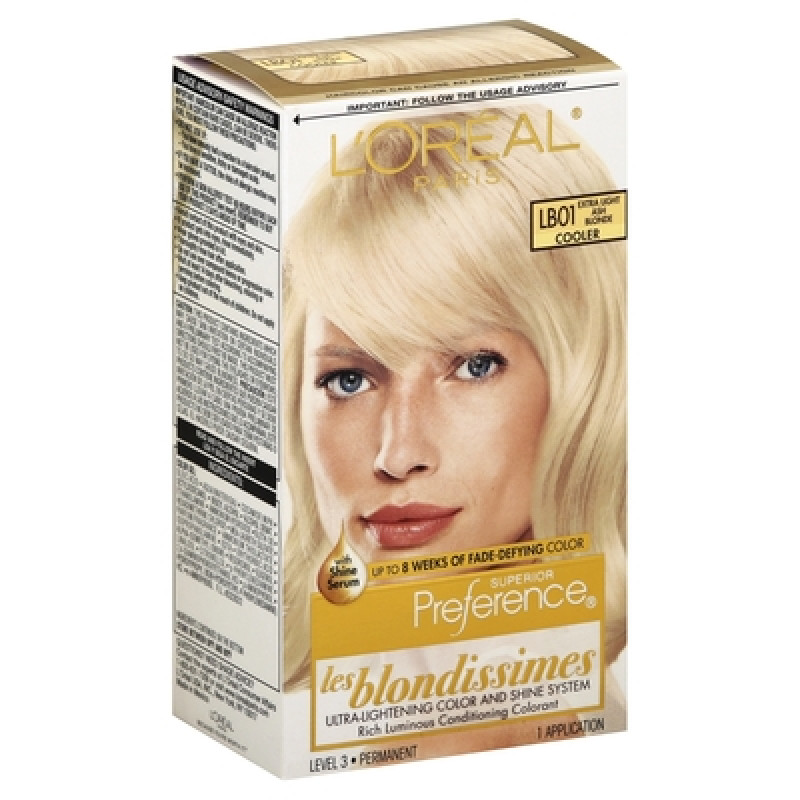 L'Oreal® Paris Cooler LB01 Extra Light Ash Blonde Hair Color L'Oreal® Paris Cooler LB01 Extra Light Ash Blonde Hair Color