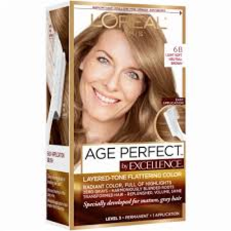 L'Oreal® Paris 6B Light Soft Neutral Brown Hair Color L'Oreal® Paris 6B Light Soft Neutral Brown Hair Color