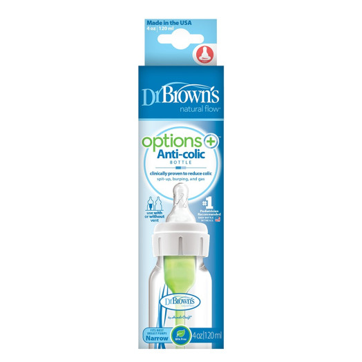 Dr. Brown's Natural Flow Options Baby Bottle - 8 Ounce Dr. Brown's Natural Flow Options Baby Bottle - 8 Ounce