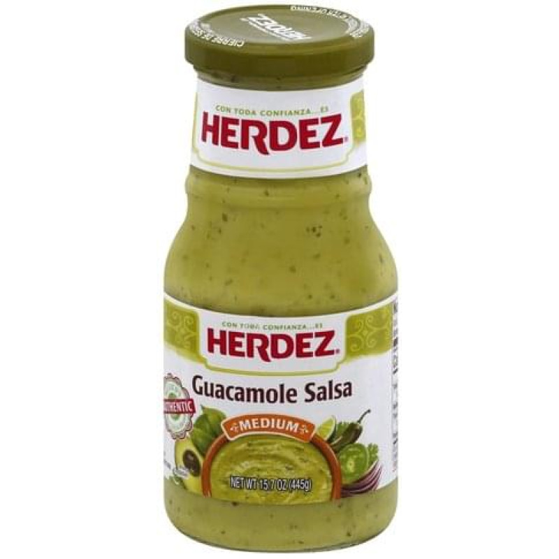Herdez Medium Guacamole Salsa Herdez Medium Guacamole Salsa