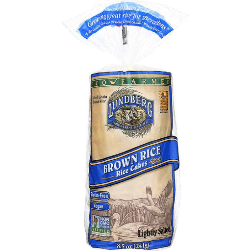 Lundberg Family Farms Eco Farmed Lightly Salted Brown Rice Cakes Lundberg Family Farms Eco Farmed Lightly Salted Brown Rice Cakes