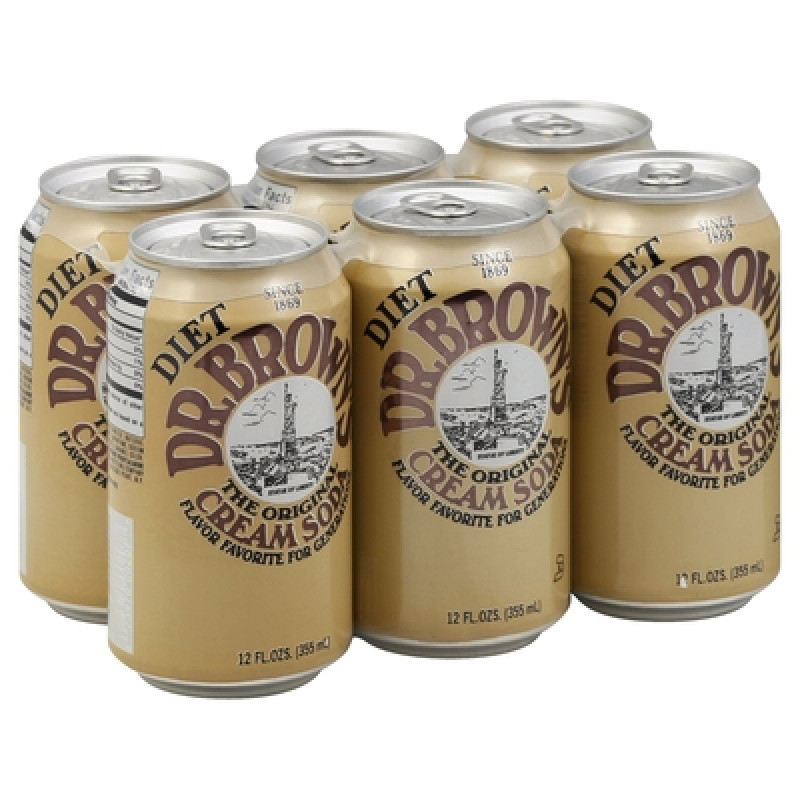 Dr. Brown's Soda Diet Cream Soda Dr. Brown's Soda Diet Cream Soda