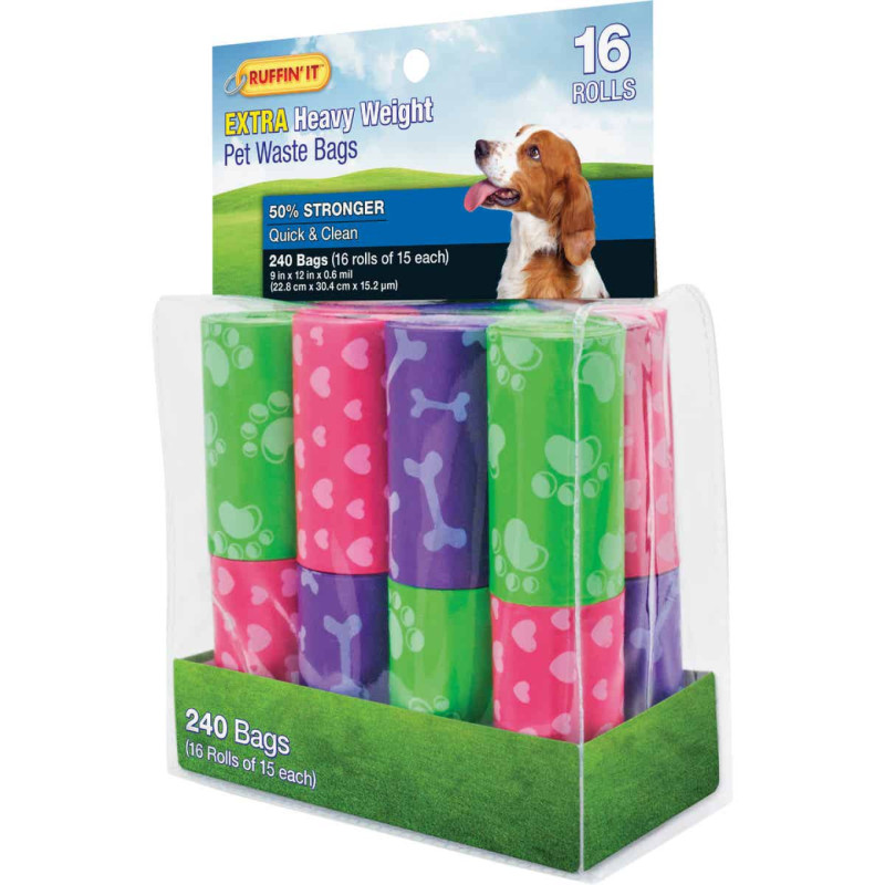 Ruffin' It Printed Waste Bags - Pet Ruffin' It Printed Waste Bags - Pet