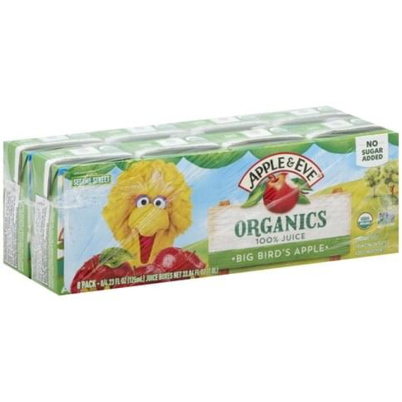 Apple & Eve Organics Big Bird's Apple 100% Juice