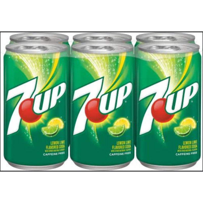 7UP Lemon Lime Soda - 6 pack