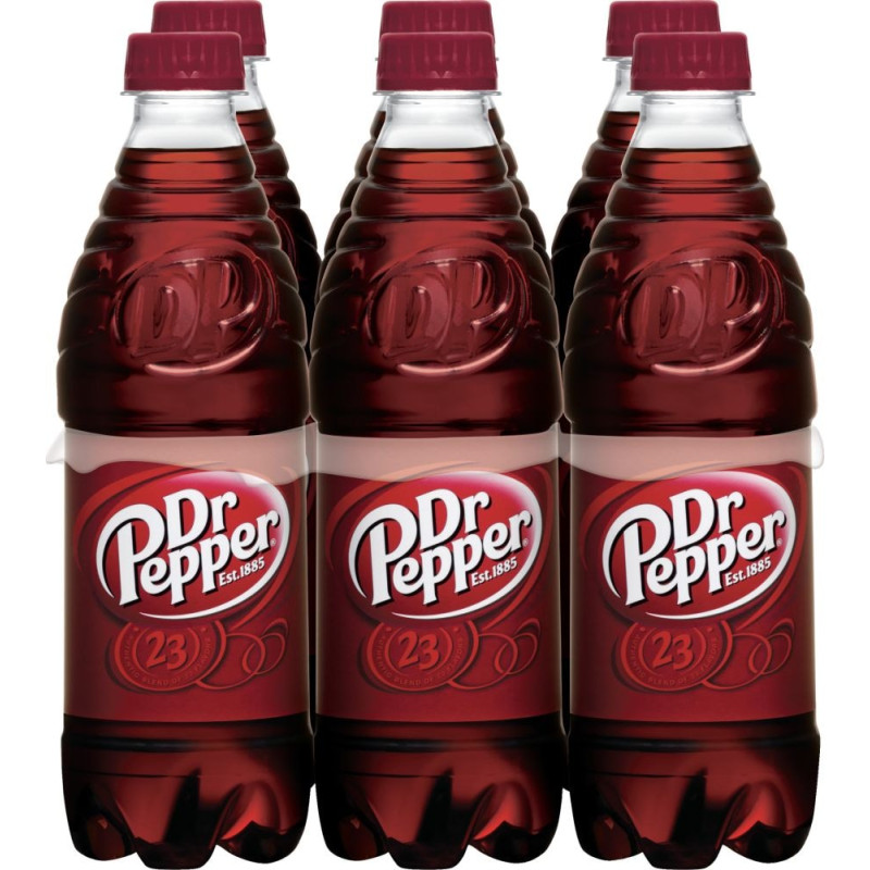 Dr Pepper 6 Pack - Bottles Dr Pepper 6 Pack - Bottles