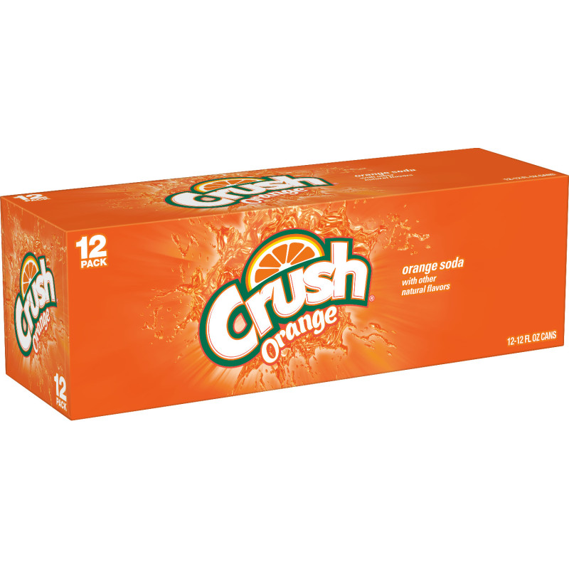 Crush Orange Soda - 12 Pack Cans