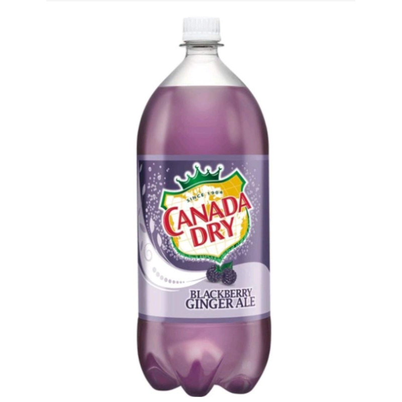Canada Dry Blackberry Ginger Ale - Single Bottle