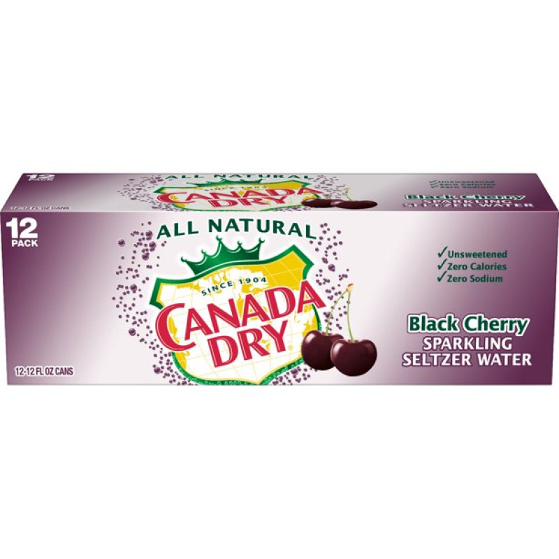 Canada Dry Black Cherry Seltzer Canada Dry Black Cherry Seltzer