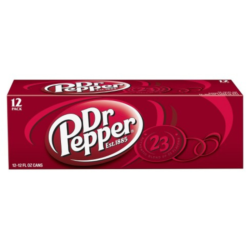 Dr Pepper 12 Pack Cans Dr Pepper 12 Pack Cans