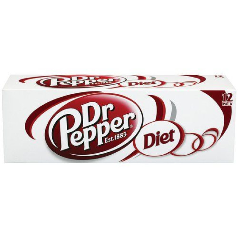 Dr Pepper Diet - 12 Pack Cans Dr Pepper Diet - 12 Pack Cans