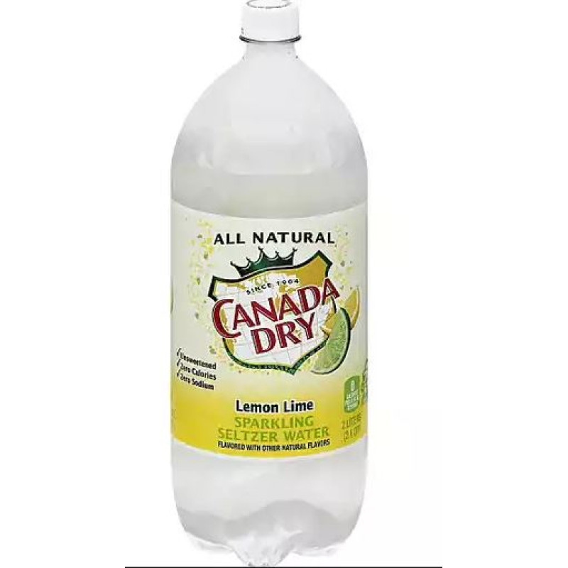 Canada Dry Lemon Lime Sparkling Seltzer Water - 1 Liter Canada Dry Lemon Lime Sparkling Seltzer Water - 1 Liter