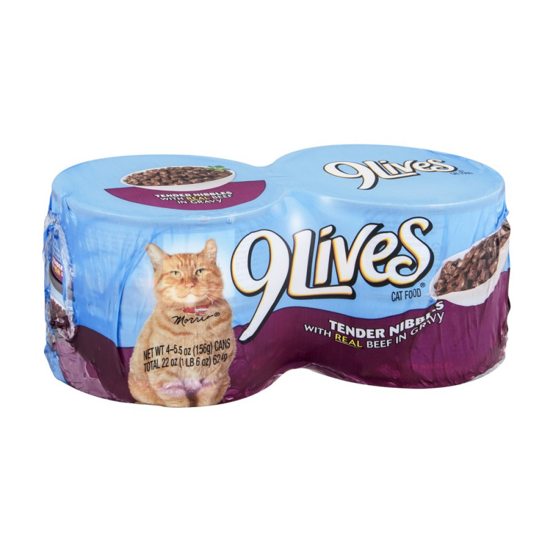 9Lives Cat Food- Beef & Gravy Dinner 9Lives Cat Food- Beef & Gravy Dinner
