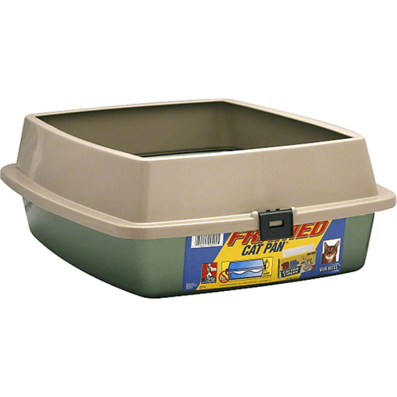 Van Ness Cat Pan - Framed Large Van Ness Cat Pan - Framed Large