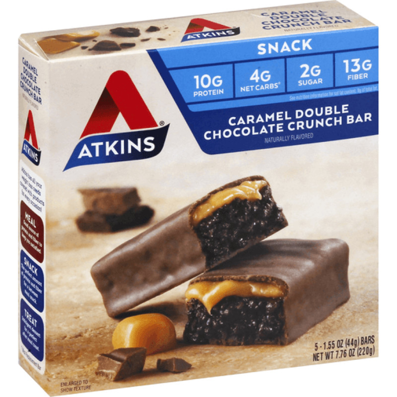 Atkins Advantage Bar - Caramel Double Chocolate Atkins Advantage Bar - Caramel Double Chocolate