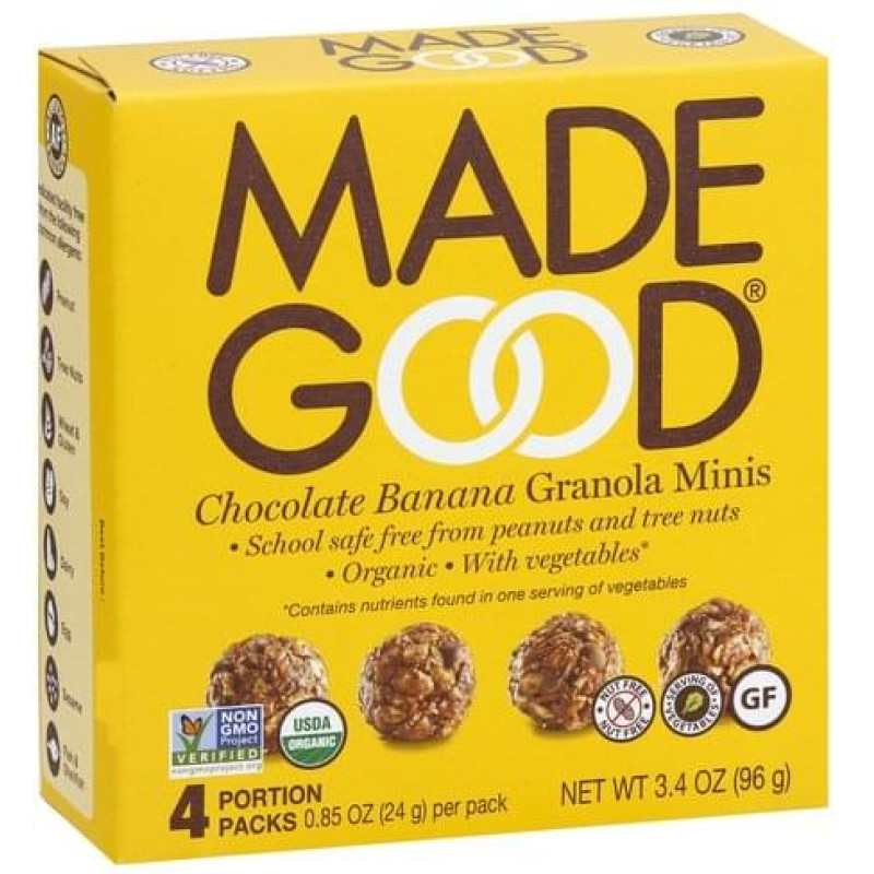 Made Good Chocolate Banana Granola Minis Made Good Chocolate Banana Granola Minis