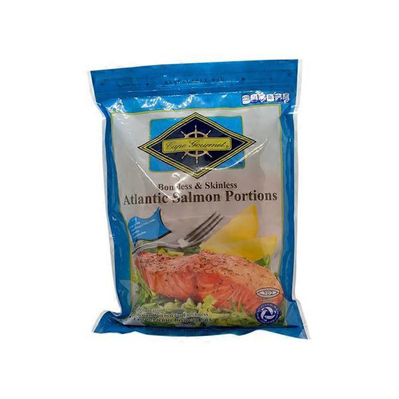 Cape Gourmet Atlantic Salmon Portions - Boneless and Skinless
