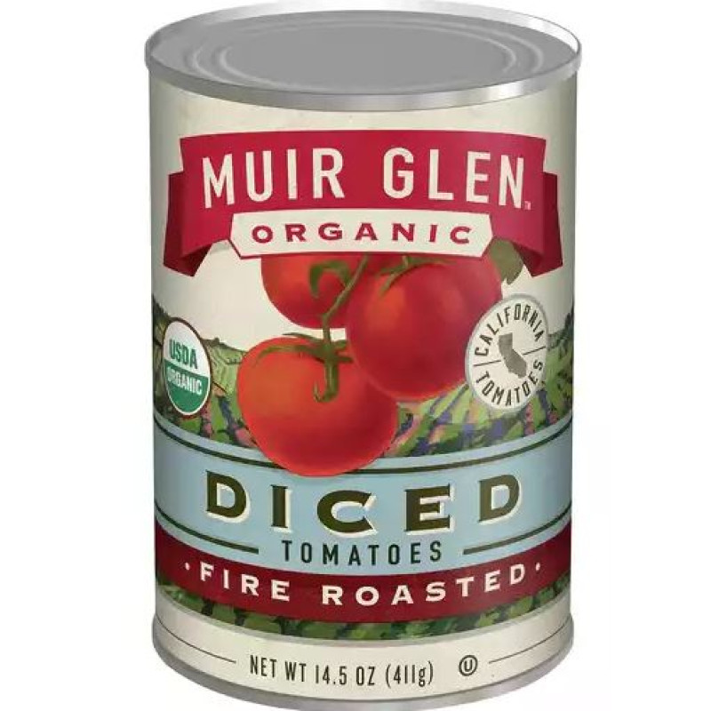 Muir Glen Organic Diced Fire Roasted Tomatoes Muir Glen Organic Diced Fire Roasted Tomatoes