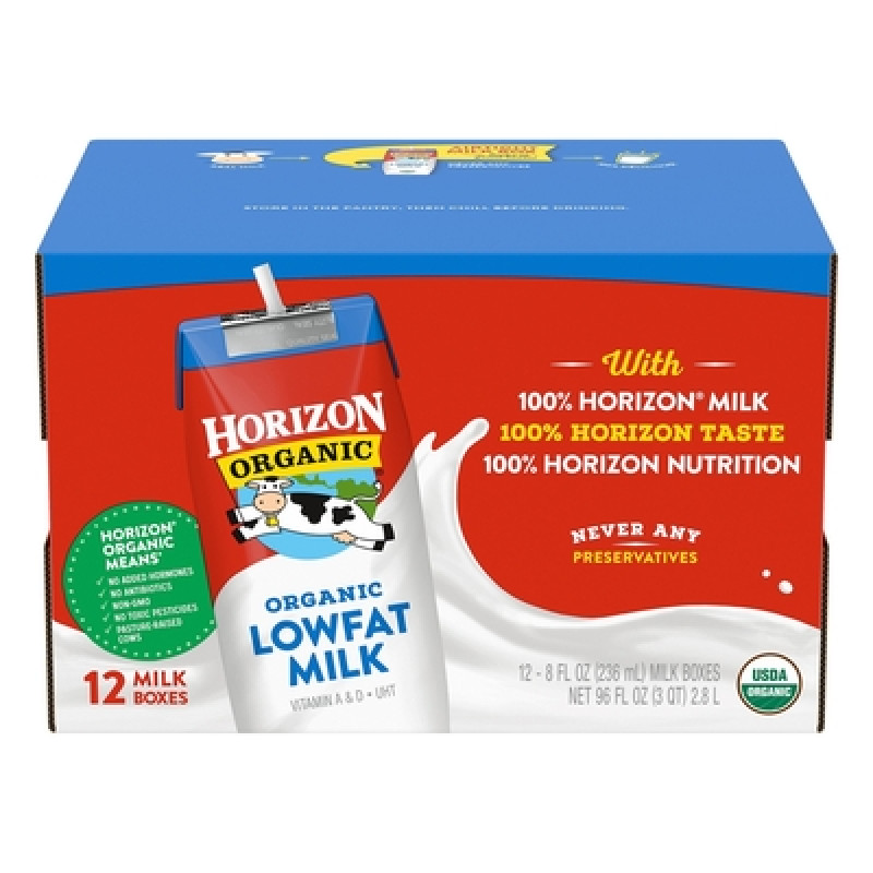 Horizon Organic Lowfat Milk - 12 Pack Horizon Organic Lowfat Milk - 12 Pack