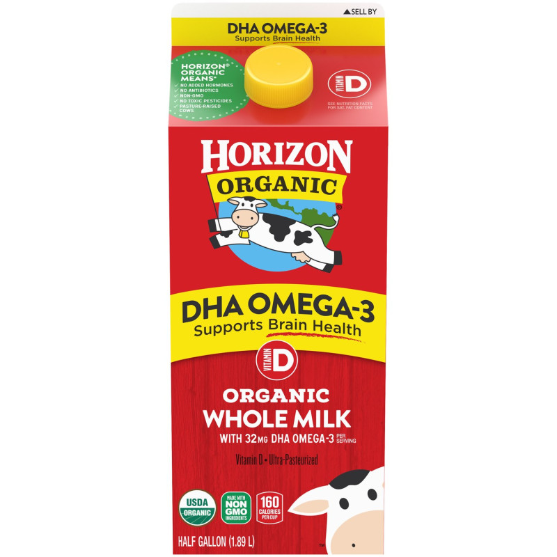 Horizon Organic Vitamin D DHA Omega-3 Organic Whole Milk Horizon Organic Vitamin D DHA Omega-3 Organic Whole Milk