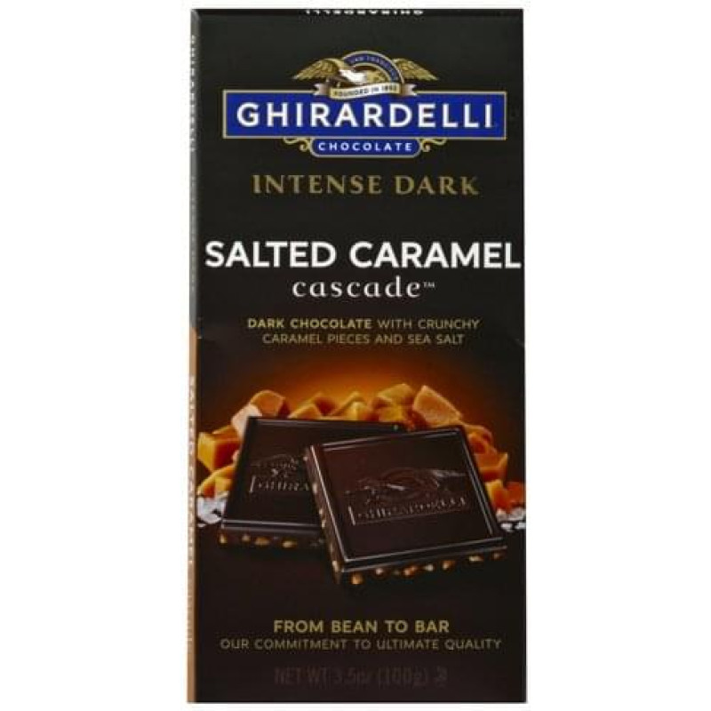 Ghirardelli Chocolate Salted Caramel Cascade Intense Dark Chocolate