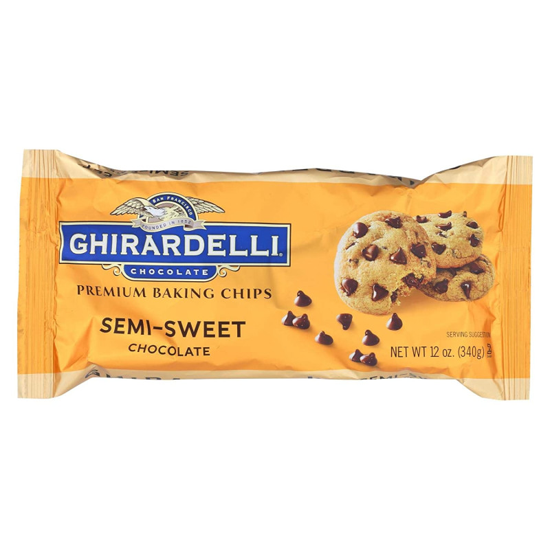 Ghirardelli Chocolate Baking Chips - Semi-Sweet Chocolate Ghirardelli Chocolate Baking Chips - Semi-Sweet Chocolate