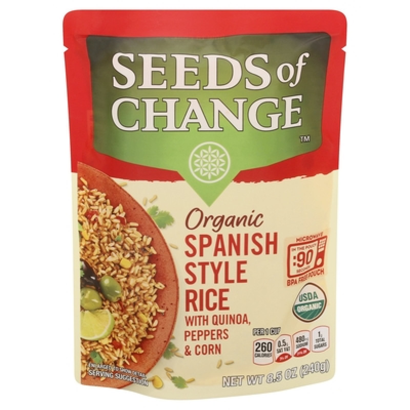 Seeds of Change Organic Spanish Style Rice with Quinoa, . Seeds of Change Organic Spanish Style Rice with Quinoa, .