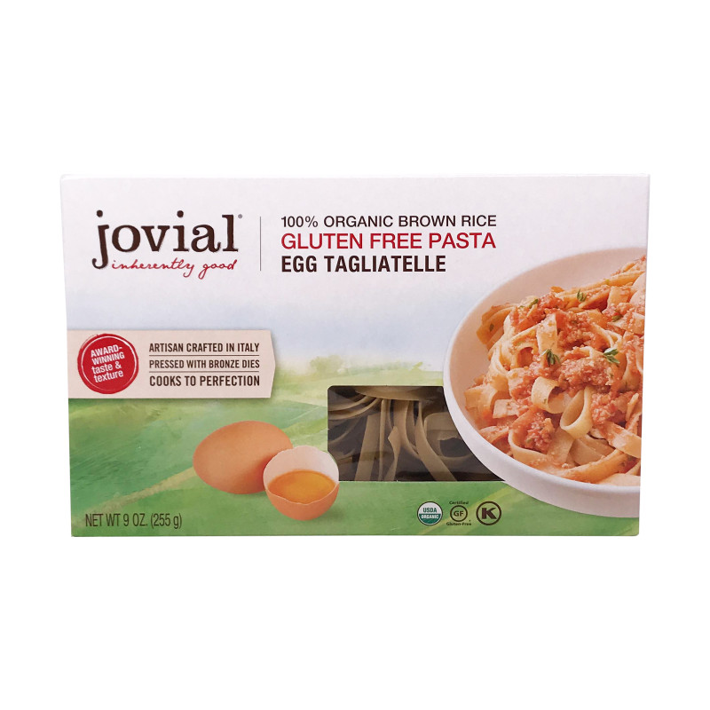Jovial Gluten Free Traditional Egg Pasta - Tagliatelle Jovial Gluten Free Traditional Egg Pasta - Tagliatelle