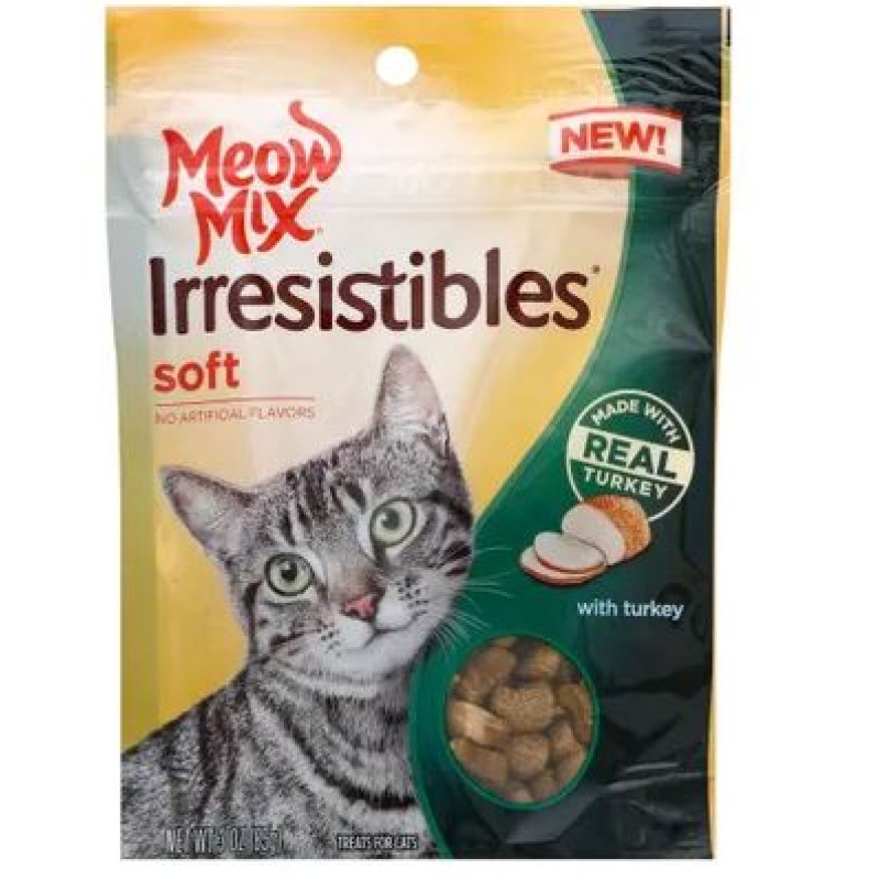 Meow Mix Irresistibles - Soft Salmon Meow Mix Irresistibles - Soft Salmon
