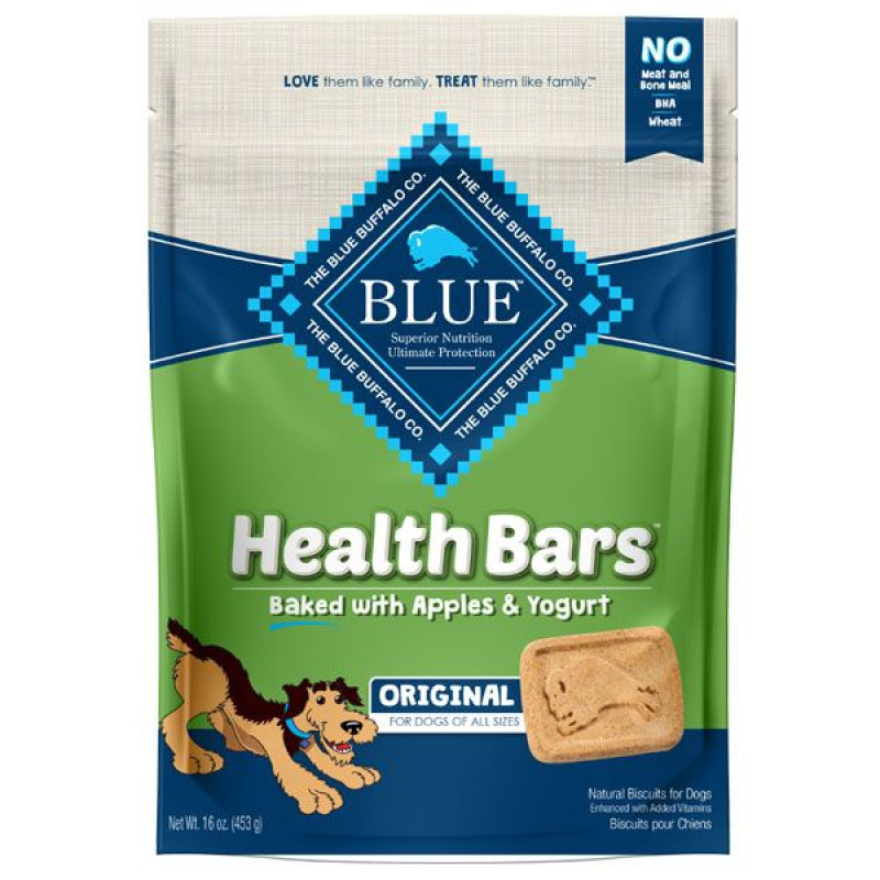 Blue Buffalo Health Bars Apples and Yogurt Dog Treats Blue Buffalo Health Bars Apples and Yogurt Dog Treats