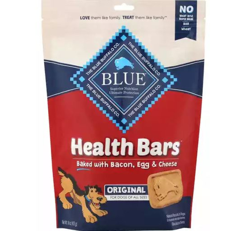 Blue Buffalo Health Bars Bacon, Egg and Cheese Dog Treats Blue Buffalo Health Bars Bacon, Egg and Cheese Dog Treats