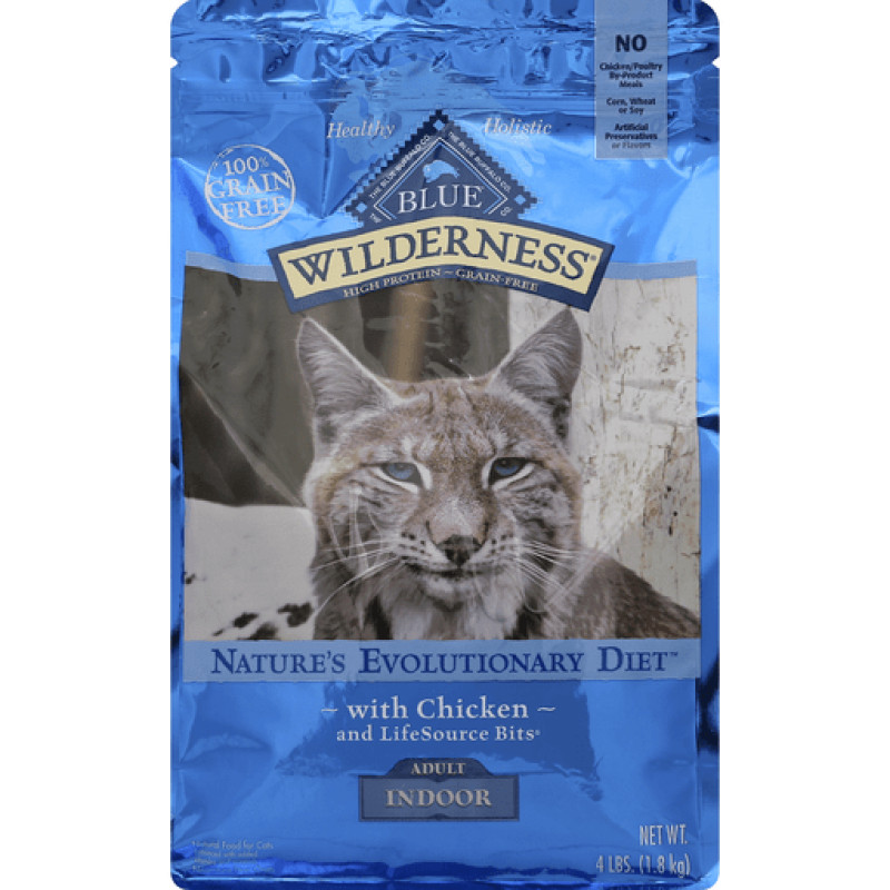 Blue Wilderness Chicken Adult Indoor Cat Food Blue Wilderness Chicken Adult Indoor Cat Food