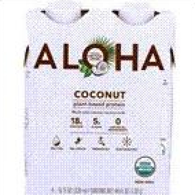 Aloha Organic Coconut Plant-Based Protein Drinks