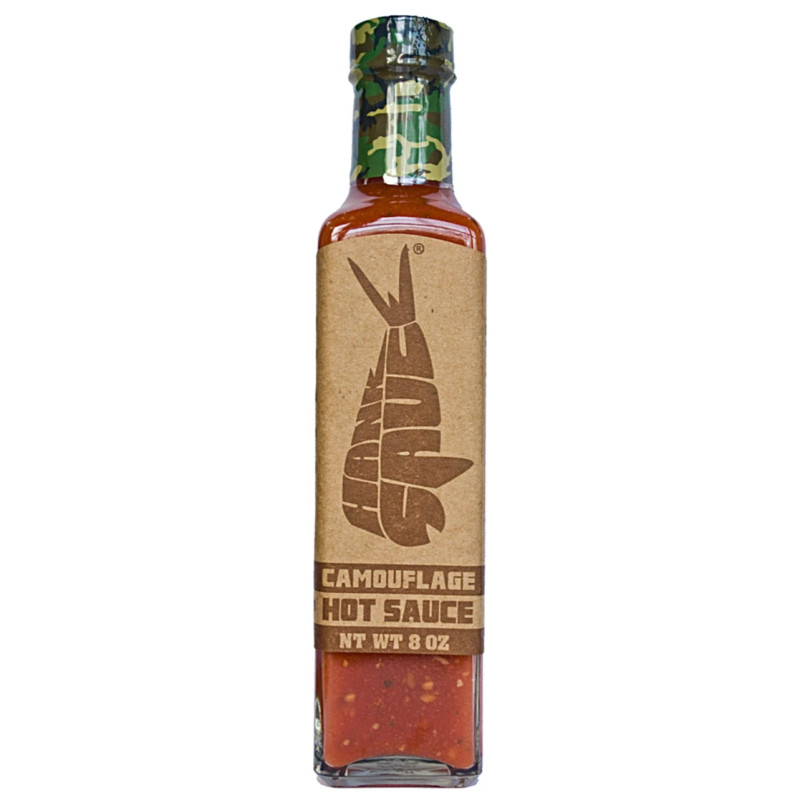 Hank Sauce Camouflage Hot Sauce Hank Sauce Camouflage Hot Sauce