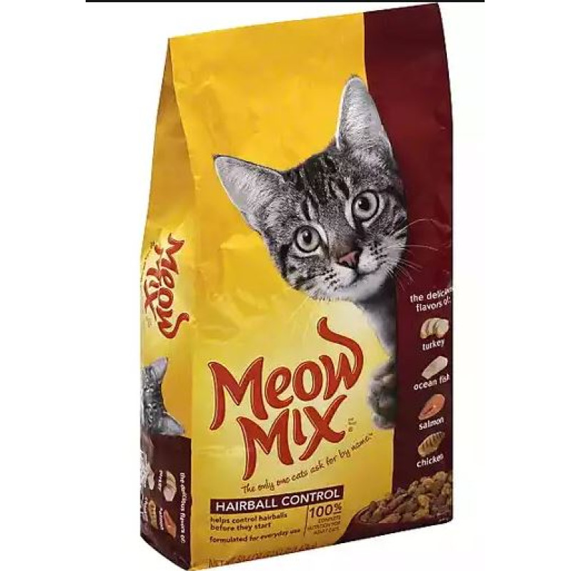 Meow Mix Hairball Control Formula Dry Cat Food Meow Mix Hairball Control Formula Dry Cat Food