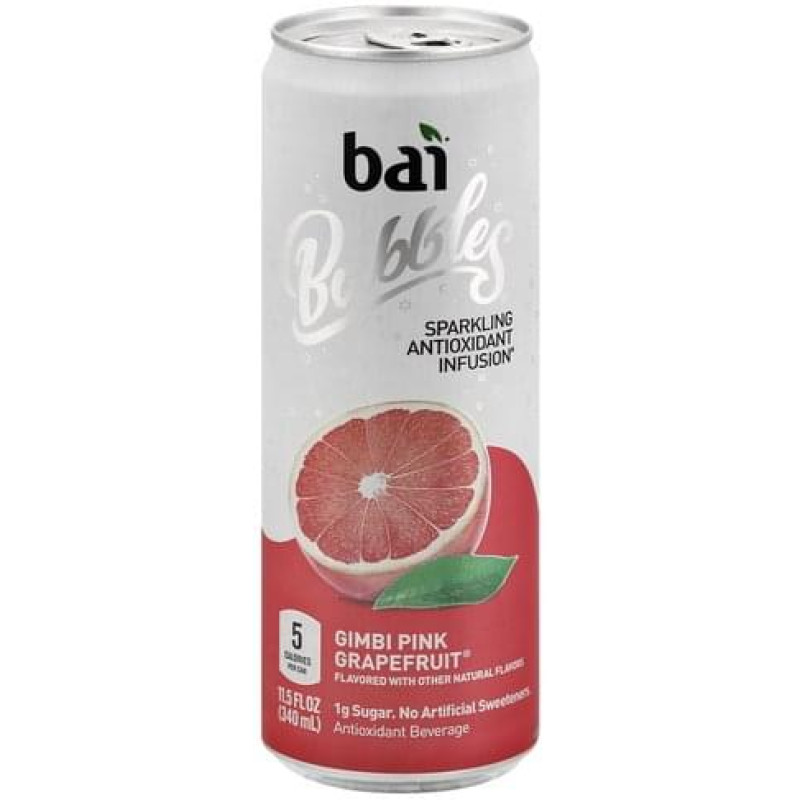 bai Bubbles Gimbi Pink Grapefruit bai Bubbles Gimbi Pink Grapefruit